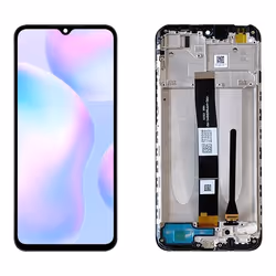 Ecran LCD Complet Noir Pour Xiaomi Redmi 9A / 9C Avec Châssis