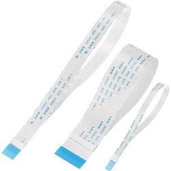 Accessoire de réparation - PS4 - Lot 3 Nappes Lecteur Carte Mère - Câbles Laser et Moteur - KEM-496 - Blanc/Bleu
