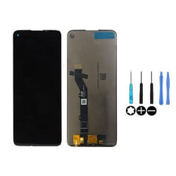 Ecran LCD - Motorola - G9 Plus - Noir - Ecran de remplacement - Sans châssis