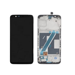 Originale Ecran LCD & Vitre tactile Noir Assemblés Sur Châssis Pour OnePlus 5T A5010