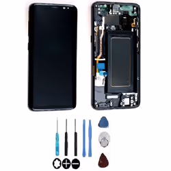 Original Ecran LCD & Vitre tactile Noir Assemblés Sur Châssis Pour Samsung Galaxy S8 G950F