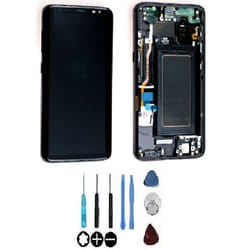 Original Ecran LCD & Vitre tactile Noir Assemblés Sur Châssis Pour Samsung Galaxy S8 G950F