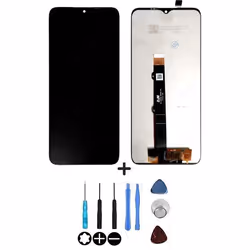 Ecran LCD OLED & Vitre tactile Noir Assemblés Sans Châssis Pour Motorola Moto G50