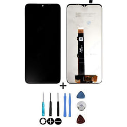 Ecran LCD OLED & Vitre tactile Noir Assemblés Sans Châssis Pour Motorola Moto G50
