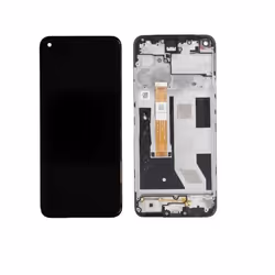 Ecran LCD & Vitre tactile Noir Assemblés Sur Châssis Pour Oppo A53S