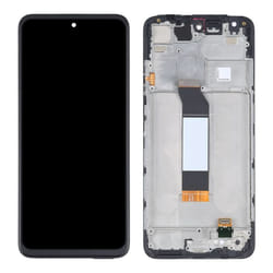 Ecran LCD - Xiaomi - Redmi Note 10 5G - Noir - Assemblé sur châssis - Remplacement