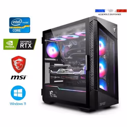 PC Gamer Intel I7-14700KF - RTX 4070 12GO SUPER MSI GAMING X SLIM - 32GO RAM - SSD 1To + SSD 2To - MSI VELOX 100R - Windows 1 ...