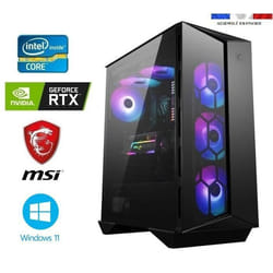 PC Gamer I9-14900KF + Watercooling - RTX 4070 12GO SUPER GAMING - 32GO RAM - SSD 1To + HDD 4To - MSI MPG Gungnir 110R - Windows 11