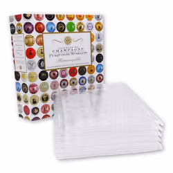 Album illustré avec 6 feuilles Encap pour 252 muselets de champagne.