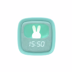 Bigben - Radio réveil Billy Clock Turquoise