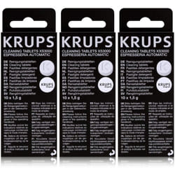 Krups - Lot de 3 boîtes de pastilles détergentes Chaque boîte contient 10 pastilles de 1,5 g.