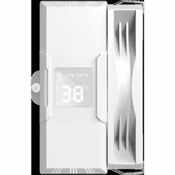 Ventirad - LUSORIS - VTR-3000 WHITE - 6 heat pipes - Ventilateur PWM ARGB 12 cm - Alarme de surchauffe