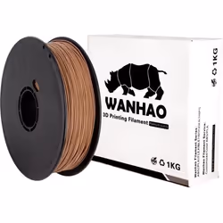 Filament PLA Premium Wanhao Bois 1kg 1.75mm - Marron - FDM