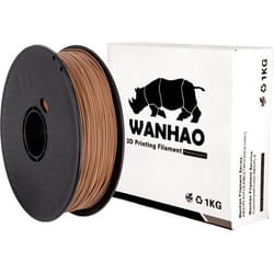 Filament PLA Premium Wanhao Bois 1kg 1.75mm - Marron - FDM