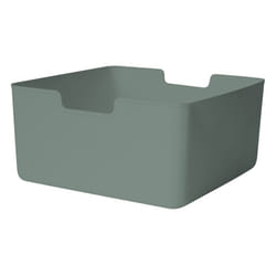 Sans Marque - Bac plastique recycle m kub Sage 2 H.15 x l.31 x P.31 cm
