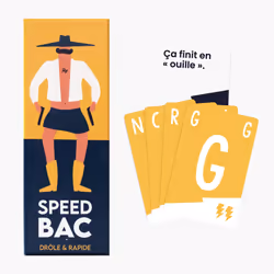 Cartamundi SPEED BAC - DROLE ET RAPIDE, 10 an(s), 20 min, Jeu familial