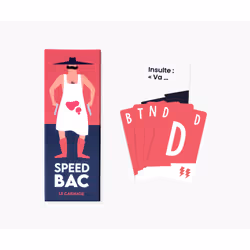 Cartamundi SPEED BAC - LE CARNAGE, 16 an(s), Jeu familial