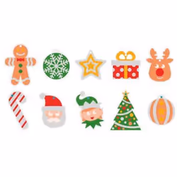 SODERTEX L620920, Décoration, Multicolore, Image, Noël, 170 mm, 220 mm