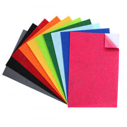 SODERTEX L187964 autocollant décoratif Polyester Multicolore 10 pièce(s)