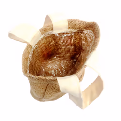 SODERTEX L420000 pot à fleurs Intérieur & extérieur Jardinière Autonome Jute, Polyvinyl chloride (PVC) Naturel