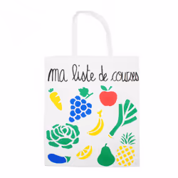 SODERTEX L515000 Sac de commission Blanc Sac fourre-tout