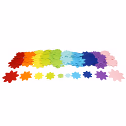 SODERTEX L216968, Polyester, Multicolore, 1 mm, 150 pièce(s)