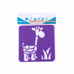 SODERTEX L730004 papeterie Violet Plastique Pochoir art - Vue supplémentaire 4