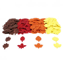 SODERTEX L837975 autocollant décoratif Éthylène-acétate de vinyle Marron, Orange, Rouge, Jaune 200 pièce(s)