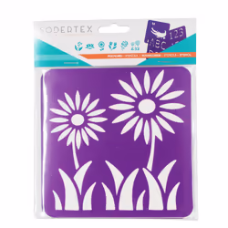 SODERTEX L730010 papeterie Violet Plastique Pochoir art