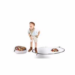 SODERTEX L512020 gymnase et tapis d'éveil pour bébé Coton Naturel Tapis de jeux pour bébé