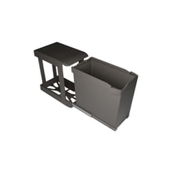 Gollinucci - Poubelle coulissante ouverture automatique - Contenance : 30 l - Nombre de seaux : 1