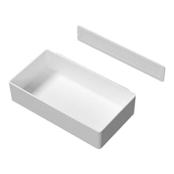 Boites de rangement - Décor : Blanc - Longueur : 222 mm Gollinucci