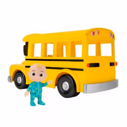 Bandai CoComelon WT80113, Bus, 2 an(s), AAA, Noir, Argent, Jaune