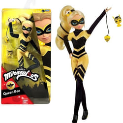BANDAI- MIRACULOUS LADYBUG-POUPÃ?E MANNEQUIN 26 CM-QUEEN BEE, P50003