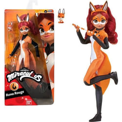 BANDAI Miraculous Ladybug - Poupee mannequin 26 cm : Rena Rouge