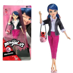 BANDAI Miraculous Ladybug - Poupee mannequin 26 cm : Marinette