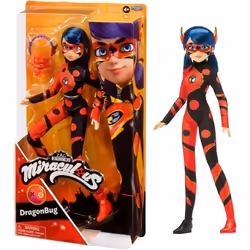 Bandai - Miraculous Ladybug - Poupée Dragon Bug 26 cm