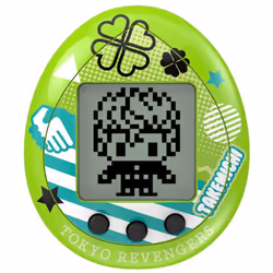 Figurine Bandai Tokyo Revengers Hugmy Tamagotchi + Takemichi Support