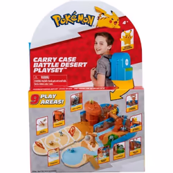 Sac à dos du dresseur Désert - BANDAI - Pokémon - Univers de jeu Pokémon transportable