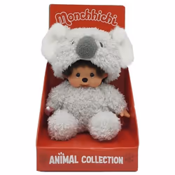 Peluche Monchhichi Koala - BANDAI - Douce peluche