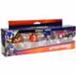 Figurines - Sonic - Sonic Prime - Pack de 4 figurines articulées - 75 cm - Socle à collectionner
