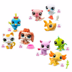 Bandai Littlest Pet Shop | Tube De 3 Pets