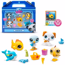 Bandai Ensemble de Figurines Littlest Pet Shop Plastique