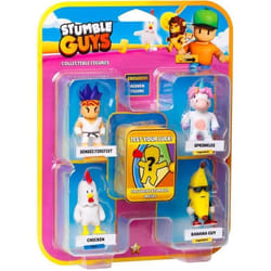 Pack de 5 figurines Bandai Stumble Guy 6 cm Modèle aléatoire