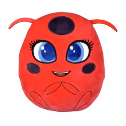 Peluche Tikki à fonction - BANDAI - Miraculous 20 cm - Peluche parlante Kwami