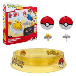 Arène Pokémon et 2 Toupies - BANDAI - JW4403 - Pikachu vs Mewtwo