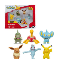 Pack 6 Figurines Pokémon - JW3614