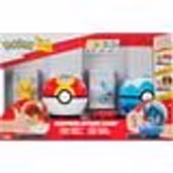 Poké Ball attaque surprise - BANDAI - Pokémon - Pikachu vs Gobou 2 Poké Balls 6 disques - JW3652