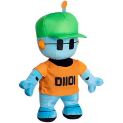 Grande peluche - BANDAI - Stumble Guys - Robot Guy - 30 cm