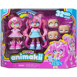 Poupée Personalisable - BANDAI - Animakii - HEA26352 - Magicienne et Ecolière
